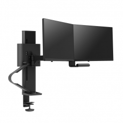 商品画像:TRACE Dual Monitor Mount、Matte Black 45-631-224