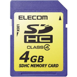 商品画像:SDHCカード 4GB MF-FSDH04G