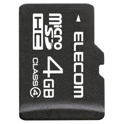 商品画像:MicroSDHCカード/Class4/4GB/法人専用 MF-MSD004GC4/H