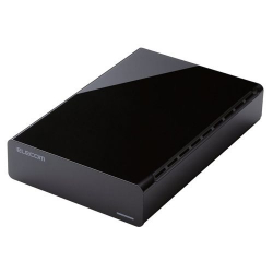 商品画像:ELECOM Desktop Drive USB3.0 4TB Black 法人専用 ELD-CED040UBK