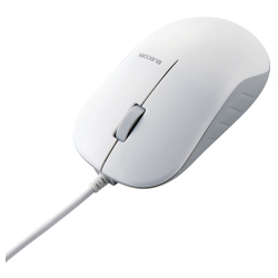 商品画像:法人向け高耐久マウス/USB光学式有線マウス/3ボタン/ホワイト M-K7URWH/RS