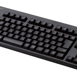 商品画像:Bluetoothミニキーボード/メンブレン式/スタンド付き/マルチペアリング対応/ブラック TK-FBM111BK