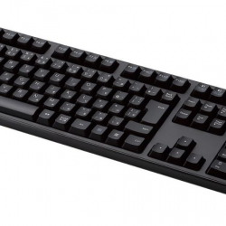 商品画像:Bluetoothフルキーボード/メンブレン式/スタンド付き/マルチペアリング対応/ブラック TK-FBM112BK