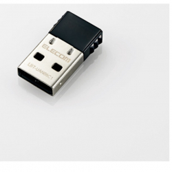 商品画像:Bluetooth/PC用USBアダプタ/小型/Ver4.0/Class1/forWin10/ブラック LBT-UAN05C1