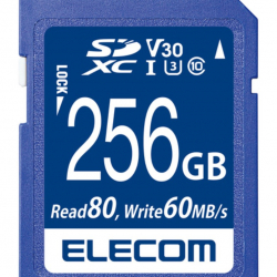 商品画像:SDXCカード/データ復旧サービス付/ビデオスピードクラス対応/UHS-I U3 80MB/s 256GB MF-FS256GU13V3R