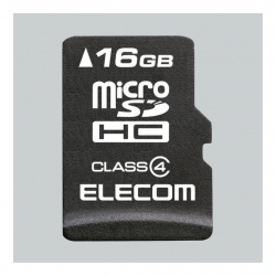 商品画像:microSDHCカード/データ復旧サービス付/Class4/16GB MF-MSD016GC4R