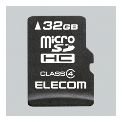 商品画像:microSDHCカード/データ復旧サービス付/Class4/32GB MF-MSD032GC4R
