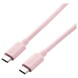商品画像:USB4ケーブル/C-Cタイプ/0.8m/ピンク USB4-APCC5P08PN