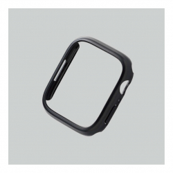 商品画像:Apple Watch series7 45mm/ハードバンパー/ブラック AW-21ABPPBK