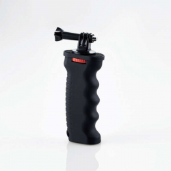 商品画像:アクションカメラ用アクセサリ/ハンドグリップ/GoPro汎用/自撮り/手持ち安定/360°回転/ブラック AC-MBGG01BK
