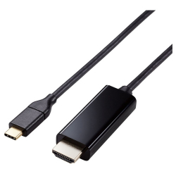 商品画像:変換ケーブル/USB Type-C-HDMI/ミラーリング対応/60Hz/2.0m/ブラック MPA-CHDMI20BK