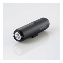 商品画像:自転車用LEDライト/モバイルバッテリー機能付き/3350mAh/200lm/防水等級IPX5相当/ブラック BCA-M01L-3350BK