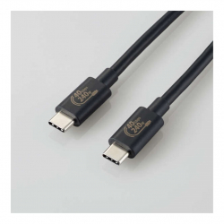 商品画像:USB4ケーブル/C-Cタイプ/認証品/USB Power Delivery対応/240W/1.0m/ブラック USB4-CCPE10NBK