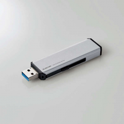 商品画像:外付けSSD/USB3.2(Gen1)対応/スライド式/Type-C&Type-A両対応/250GB/シルバー ESD-EWA0250GSV