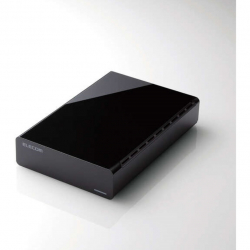 商品画像:ELECOM Desktop Drive USB3.2(Gen1)2.0TB Black ELD-HTV020UBK
