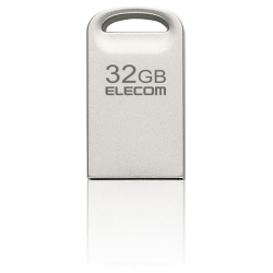 商品画像:USBメモリ/USB3.2(Gen1)対応/超小型/32GB/シルバー MF-SU3A032GSV