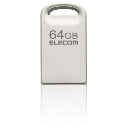 商品画像:USBメモリ/USB3.2(Gen1)対応/超小型/64GB/シルバー MF-SU3A064GSV