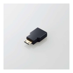 商品画像:HDMI変換アダプター/AF-CM(mini)/スリムタイプ/ブラック AD-HDACS3BK