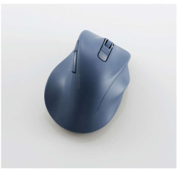 商品画像:マウス/EX-G/2023年モデル/右手専用/Lサイズ/Bluetooth/5ボタン/抗菌仕様/静音設計/ブルー M-XGL30BBSKBU