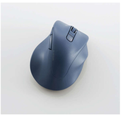 商品画像:マウス/EX-G/2023年モデル/右手専用/XLサイズ/Bluetooth/5ボタン/抗菌仕様/静音設計/ブルー M-XGXL30BBSKBU