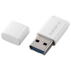 商品画像:外付けSSD/ポータブル/USB3.2(Gen1)/小型USBメモリ型/500GB/ホワイト ESD-EXS0500GWH