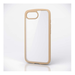 商品画像:iPhone 16e/ハイブリッドケース/TOUGH SLIM LITE/フレームカラー/背面クリア/背面ガラス/ストラップシート付属/カフェオレ PM-A25STSLFCGBE