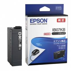 <エプソン>インクカートリッジ(ブラック)/大容量インク/約2200ページ対応 IB07KB