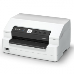 商品画像:<IMPACT-PRINTER>ドットインパクトプリンター (水平型/94桁/オリジナル+6枚/単票紙・通帳専用) PLQ-50S