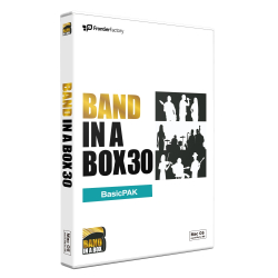 商品画像:Band-in-a-Box 30 for Mac BasicPAK PGBBUBM111