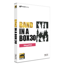 商品画像:Band-in-a-Box 30 for Mac MegaPAK PGBBUMM111
