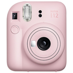 商品画像:<チェキ>FUJIFILM インスタントカメラ instax mini 12(2群2枚/ブロッサムピンク) INS MINI 12 PINK