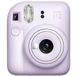 商品画像:<チェキ>FUJIFILM インスタントカメラ instax mini 12(2群2枚/ライラックパープル) INS MINI 12 PURPLE