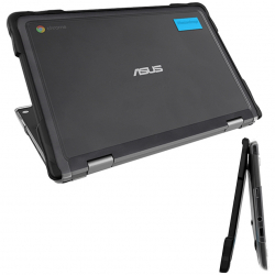 商品画像:SlimTech薄型耐衝撃ハードケース Asus Chromebook C214 タブレットモード切替可能 06C006