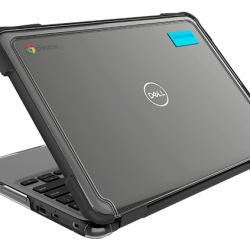 商品画像:SlimTech薄型耐衝撃ハードケース Dell3110 Dell3100 11インチChromebook タブレットモード切替可能 06D000E01-1