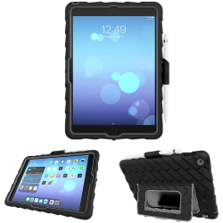 商品画像:HideAway 耐衝撃ハードケース iPad 10.2インチ第7・8・9世代 スクリーン保護フィルム・ペンシルホルダー 03A005