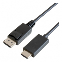 商品画像:DisplayPort=>HDMIケーブル1mブラック GP-DPHD/K-10