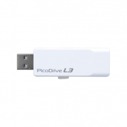 商品画像:USB3.0メモリー ピコドライブL3 64GB GH-UF3LA64G-WH