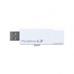 商品画像:USB3.0メモリー ピコドライブL3 32GB GH-UF3LA32G-WH