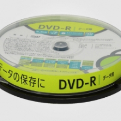 商品画像:DVD-R データ用 1-16倍速 10枚スピンドル GH-DVDRDB10