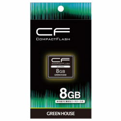 商品画像:コンパクトフラッシュ(スタンダードモデル) 8GB GH-CF8GC
