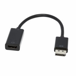 商品画像:DisplayPort-HDMI(M-F)変換アダプタ GH-DAHDA15-BK