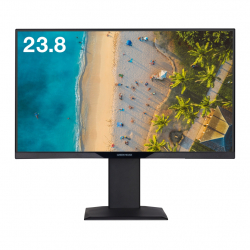 商品画像:23.8型ワイドフルHD対応LED液晶ディスプレイ GH-LCW24LH-BK