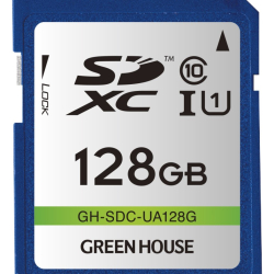 商品画像:SDXCカード UHS-I U1 クラス10 128GB GH-SDC-UA128G