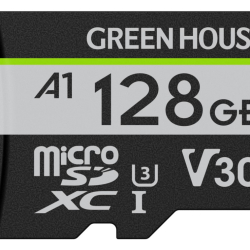 商品画像:microSDXCカード UHS-I U3 V30 A1 128GB GH-SDM-ZB128G