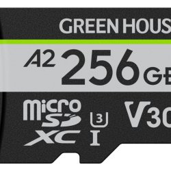 商品画像:microSDXCカード UHS-I U3 V30 A2 256GB GH-SDM-ZB256G