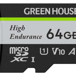 商品画像:ドラレコ・アクションカメラ用microSDXC 64GB GH-SDM-WA64G