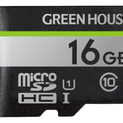 商品画像:microSDHCカード UHS-I U1 クラス10 16GB GH-SDM-UA16G