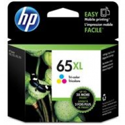 商品画像:HP 65XL インクカートリッジ カラー(増量) N9K03AA