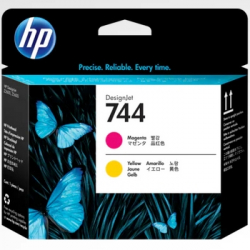 商品画像:HP744プリントヘッドマゼンタ/イエロー F9J87A