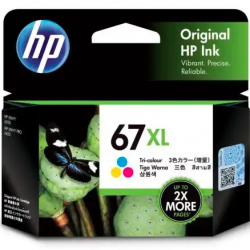 商品画像:HP 67XL インクカートリッジ カラー 3YM58AA